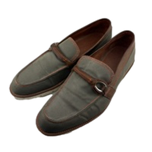 Men's Donald J Pliner Green and brown Loafers Size 11M